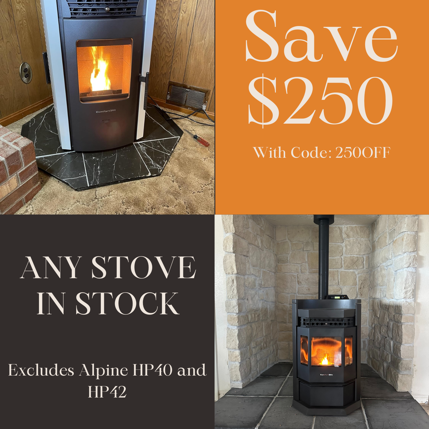 Comfortbilt Pellet Stoves and Pellet Stove Inserts Wood Stoves Discount