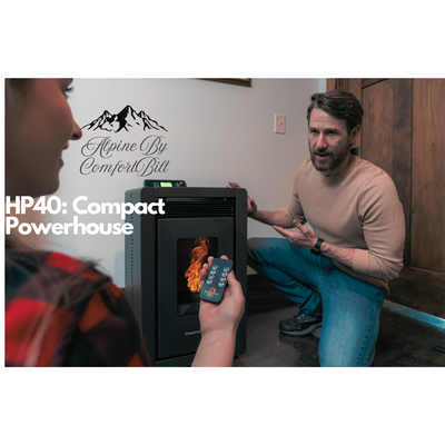 Alpine HP40: A Compact Powerhouse in ComfortBilt’s Pellet Stove Lineup