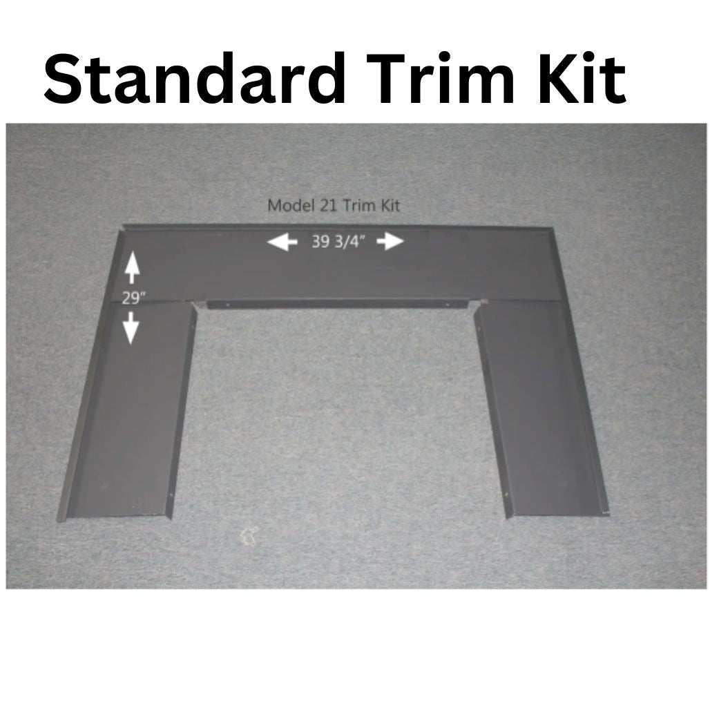 Model 21 NC Fireplace Insert Trim Kit (2 sizes) - ComfortBilt