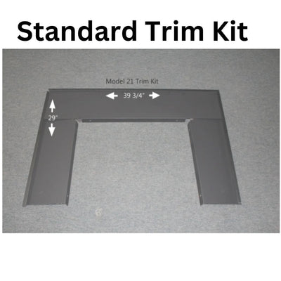 Model 21 NC Fireplace Insert Trim Kit (2 sizes)