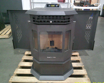 Scratch/Dent HP22 Black Pellet Stove - SD9802