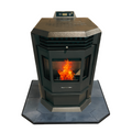 COMBO DEAL- HP22 Brown Pellet Stove with 36