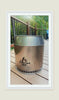 Comfortbilt Portable Outdoor Stainless Steel Smokeless Fire Pit great for entertaining.