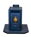 COMBO DEAL- Alpine  HP40 Black Pellet Stove with 32