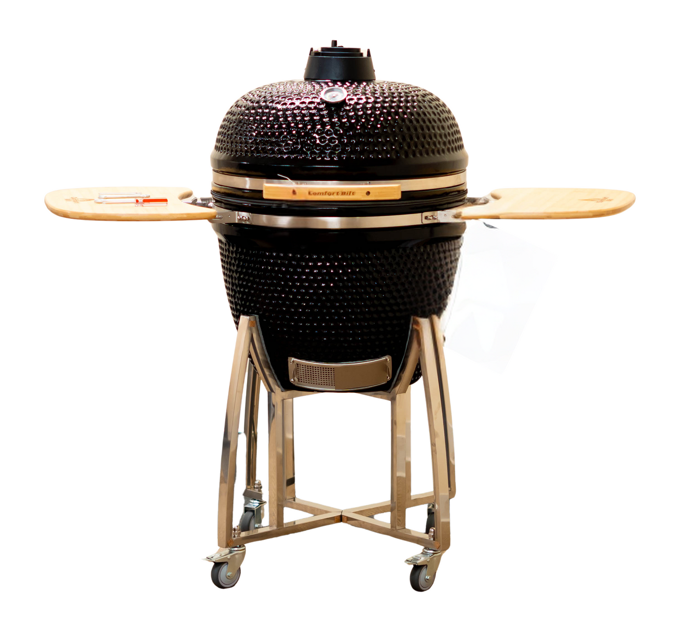 23 Coals by ComfortBilt Kamado Grill Charcoal Ceramic Grill Black