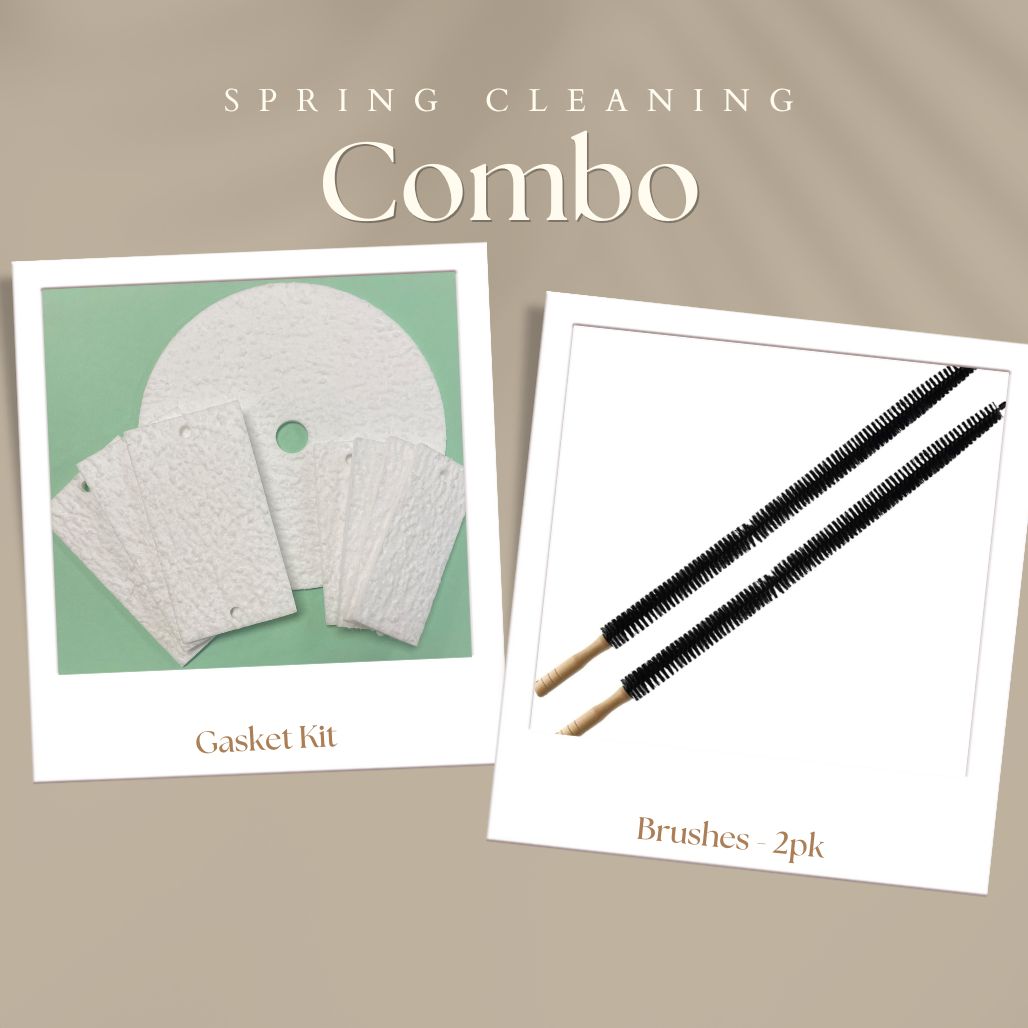 Spring Cleaning Kit - (includes cleaning brush set and replacement gasket set)