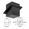 Duravent 3'' PelletVent Pro Cathedral Ceiling Support - 3PVP-CS