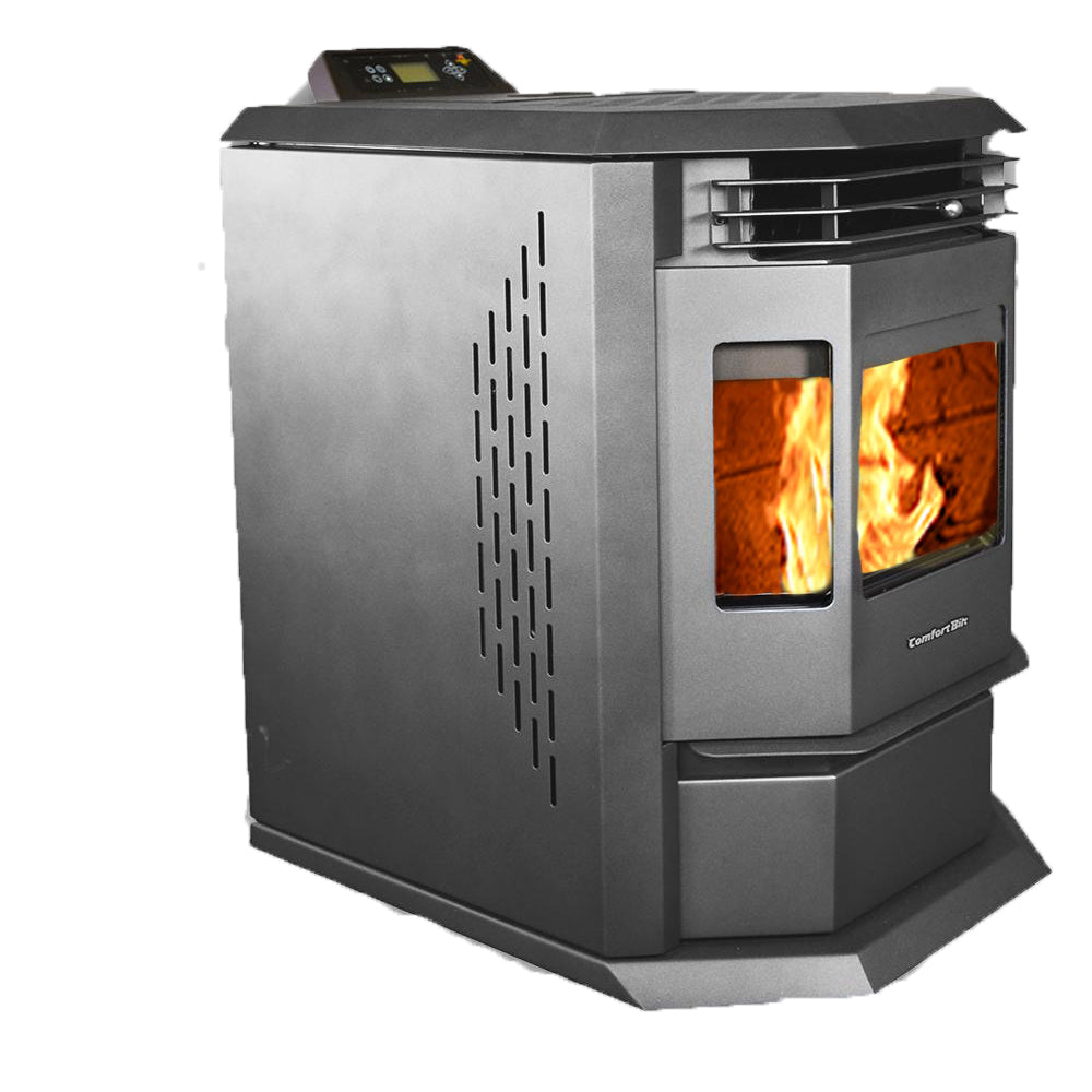 ComfortBilt HP22 Wood Pellet Stove Black 55 LB Hopper Capacity