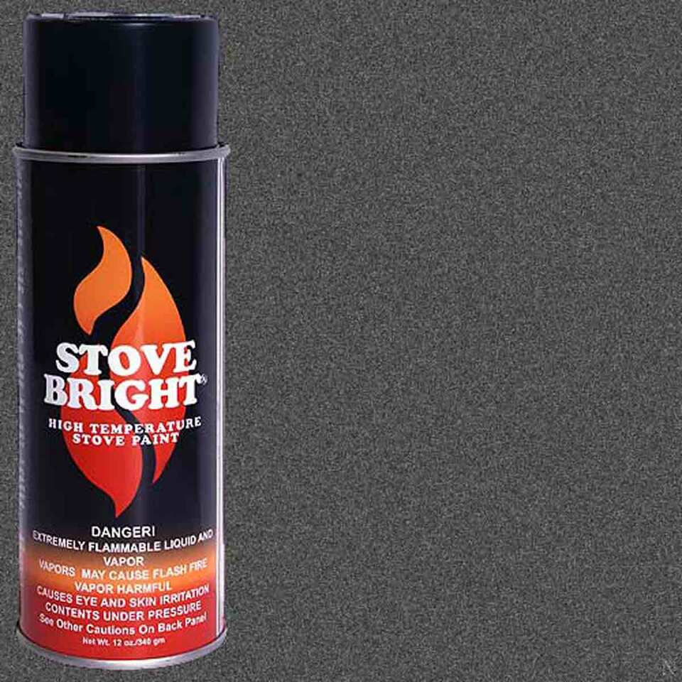Stove Bright High Temerature Paint - Charcoal