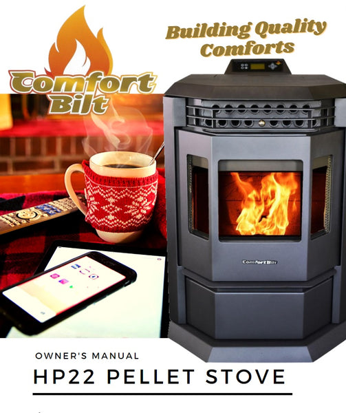 ComfortBilt Pellet Stove Printed Manual (Replacement) - ComfortBilt